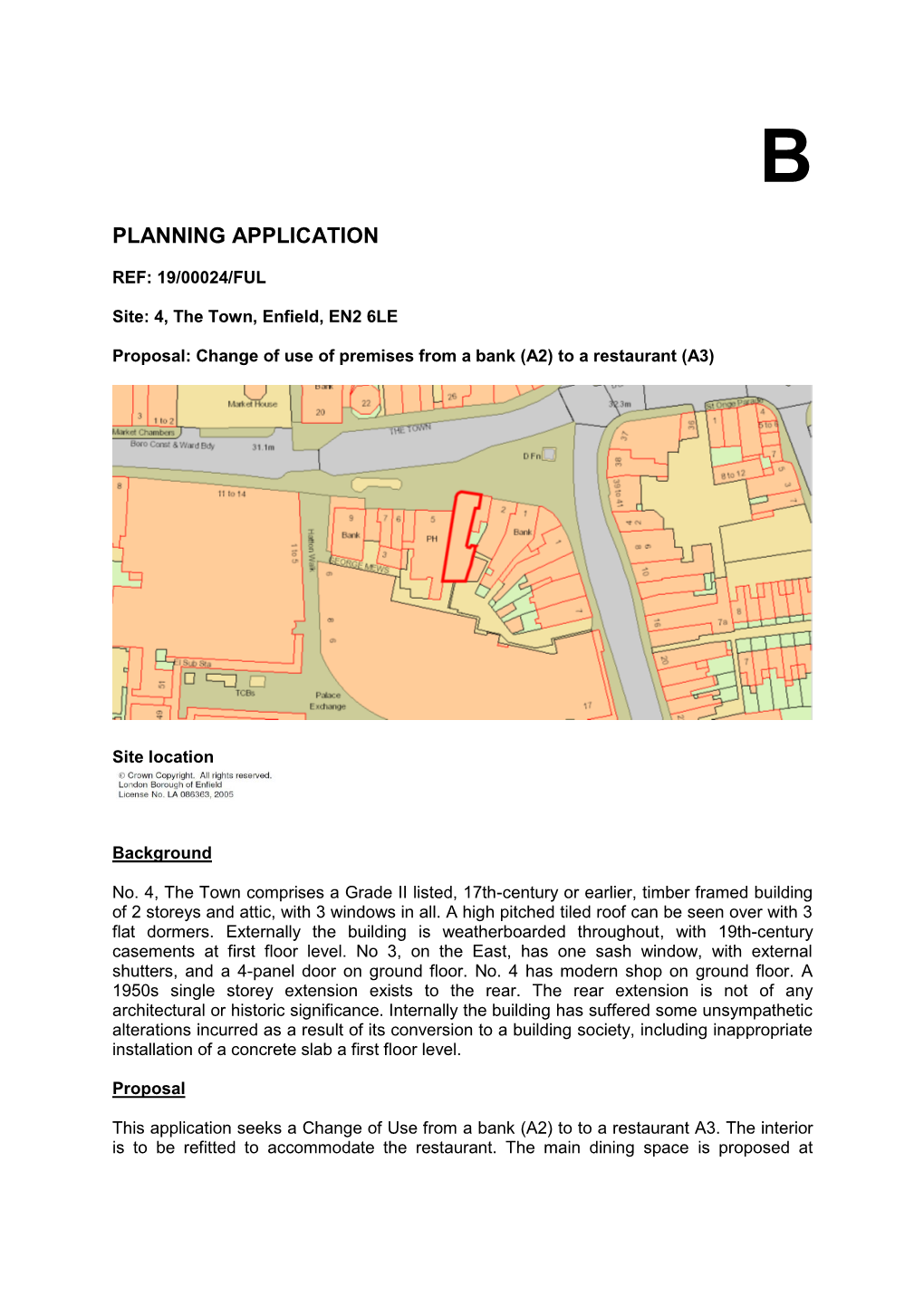 Planning Application