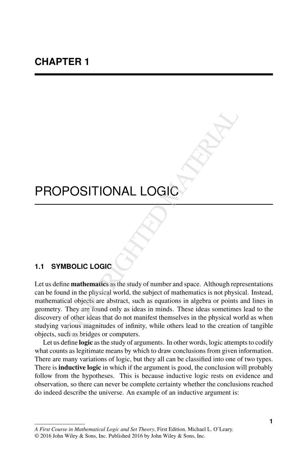 Propositional Logic