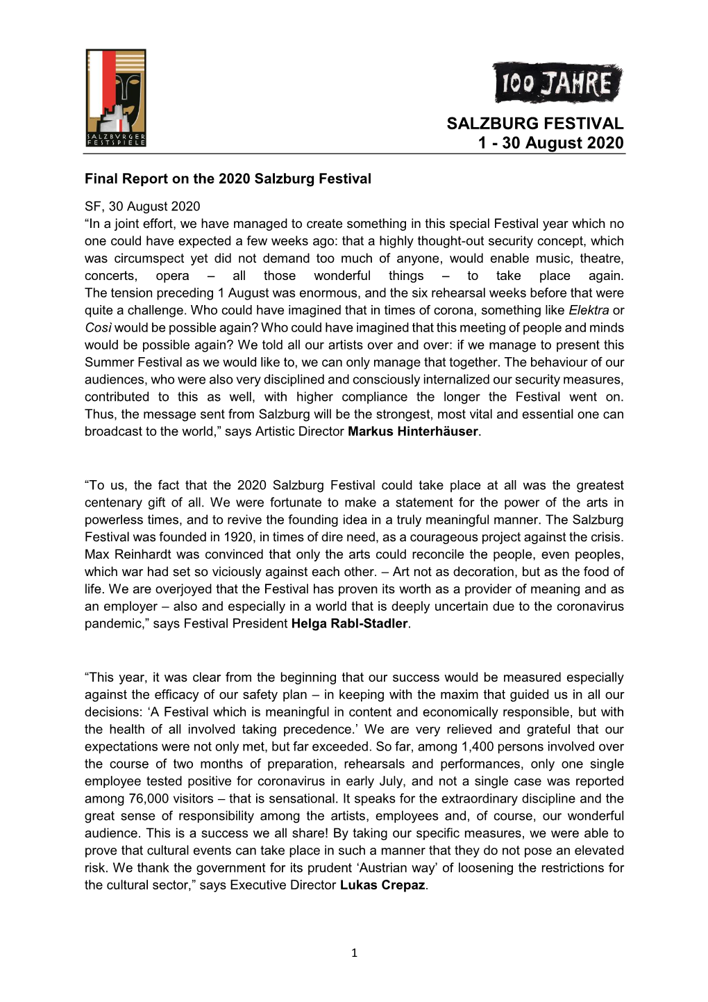 31. August 2020 Final Report 2020 Download