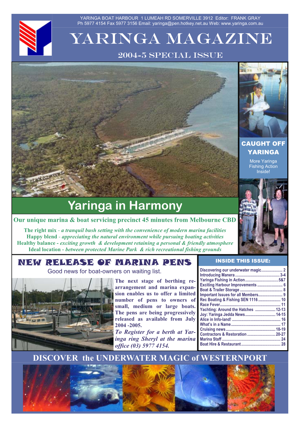 Yaringa Magazine Issue 2004/2005