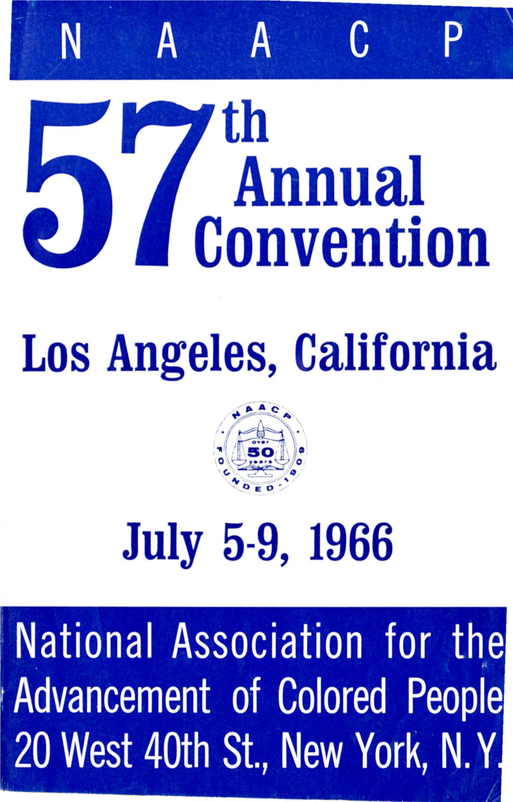 Annual Convention Los Angeles, California