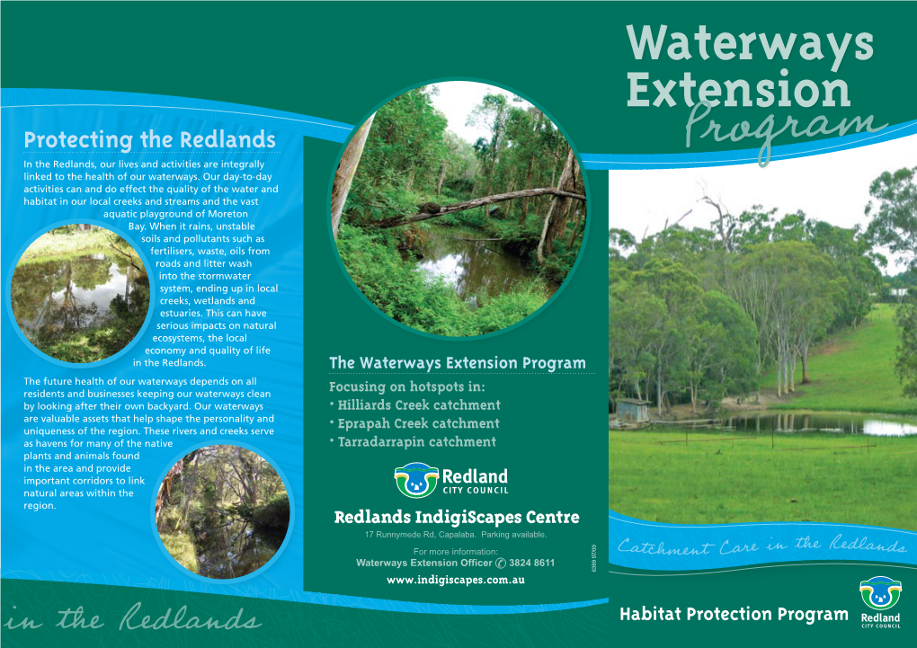 Waterways Extension Program Brochure