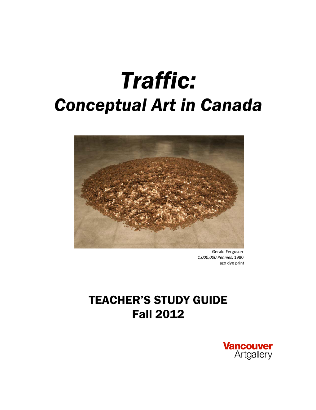 Traffic: Conceptual Art in Canada