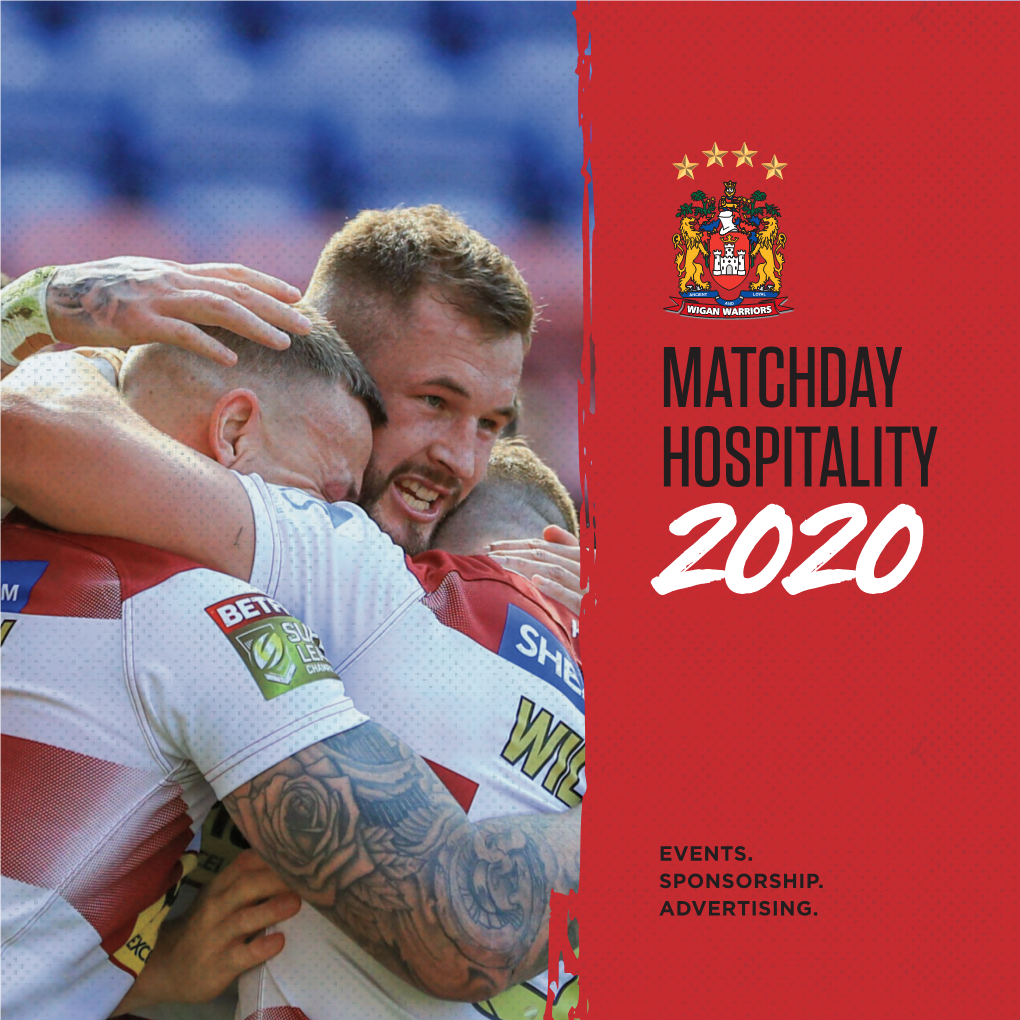 Matchday Hospitality 2020