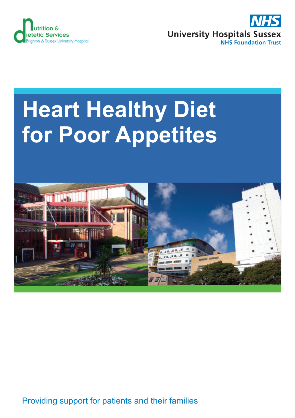 Heart Healthy Diet for Poor Appetites