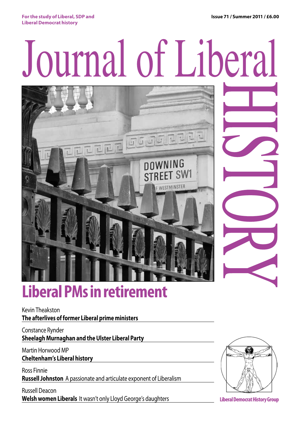 Liberal Pms in Retirement