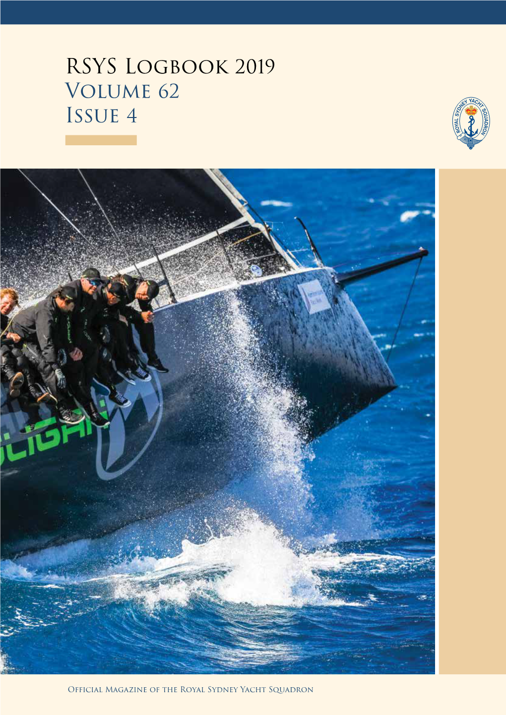 RSYS Logbook 2019 Volume 62 Issue 4