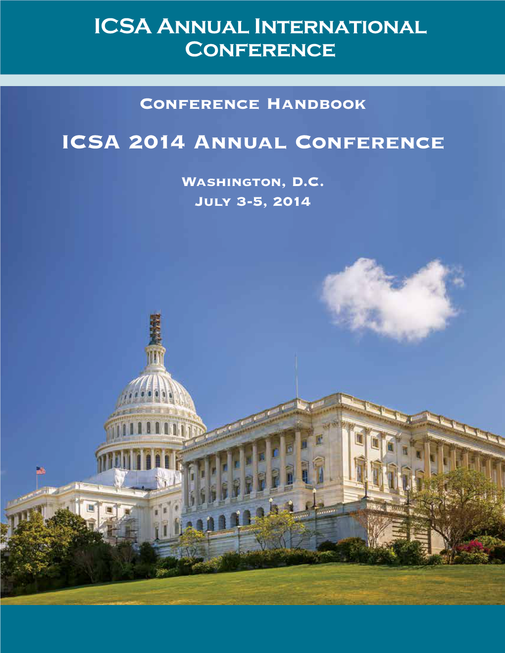 ICSA 2014 Annual Conference Ence