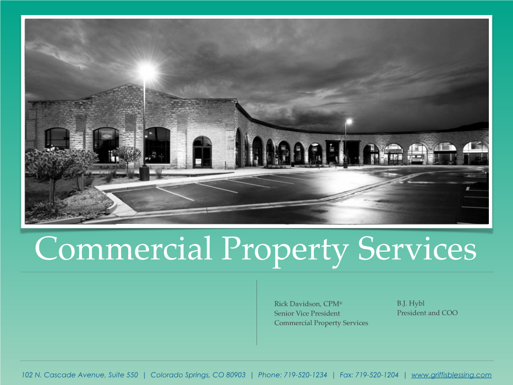 New Commercial Property Management