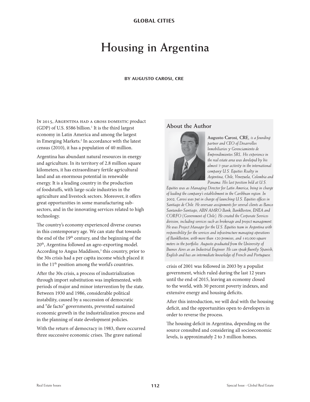 Housing in Argentina