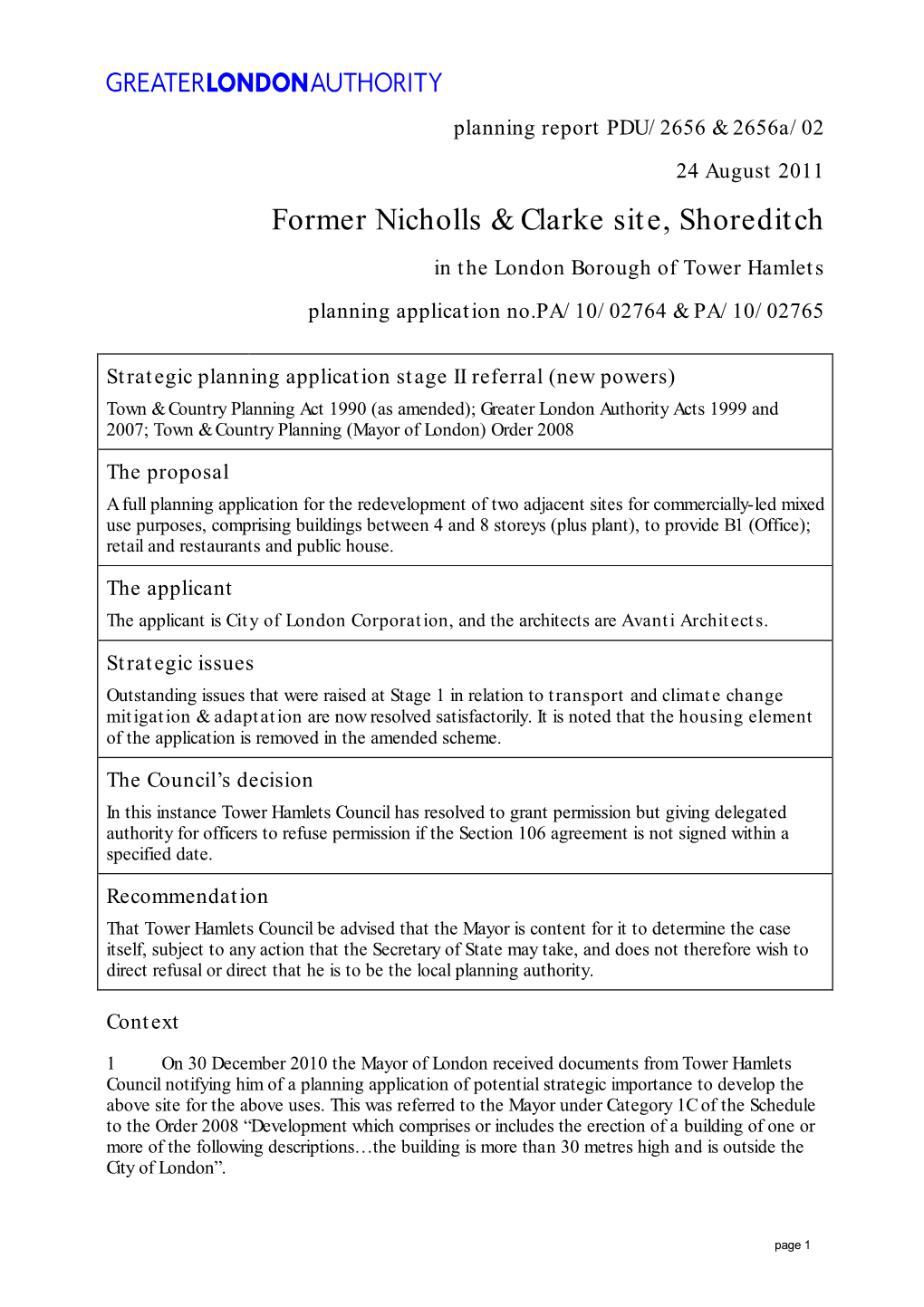 Former Nicholls & Clarke Site, Shoreditch