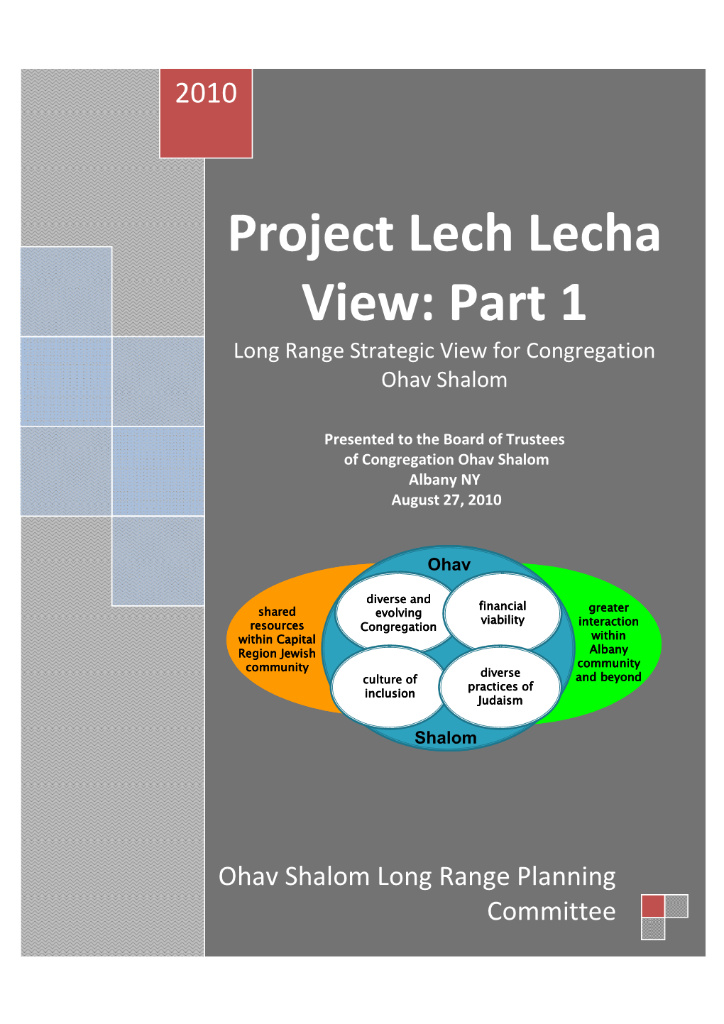 Project Lech Lecha Part I