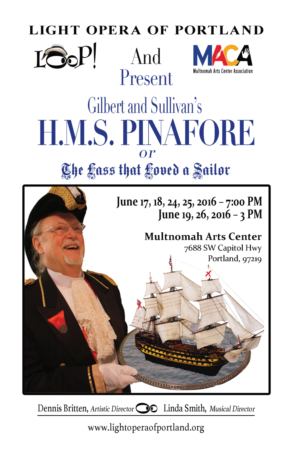 HMS Pinafore Program