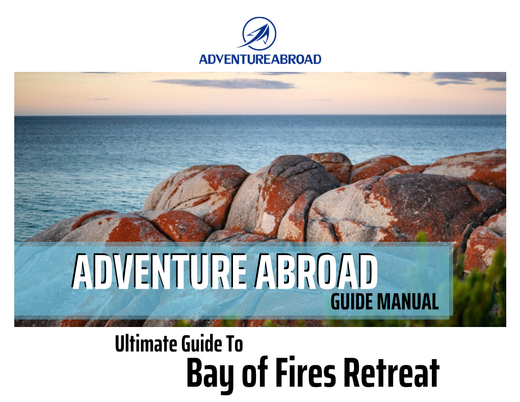 Bay of Fires Retreat Ebook