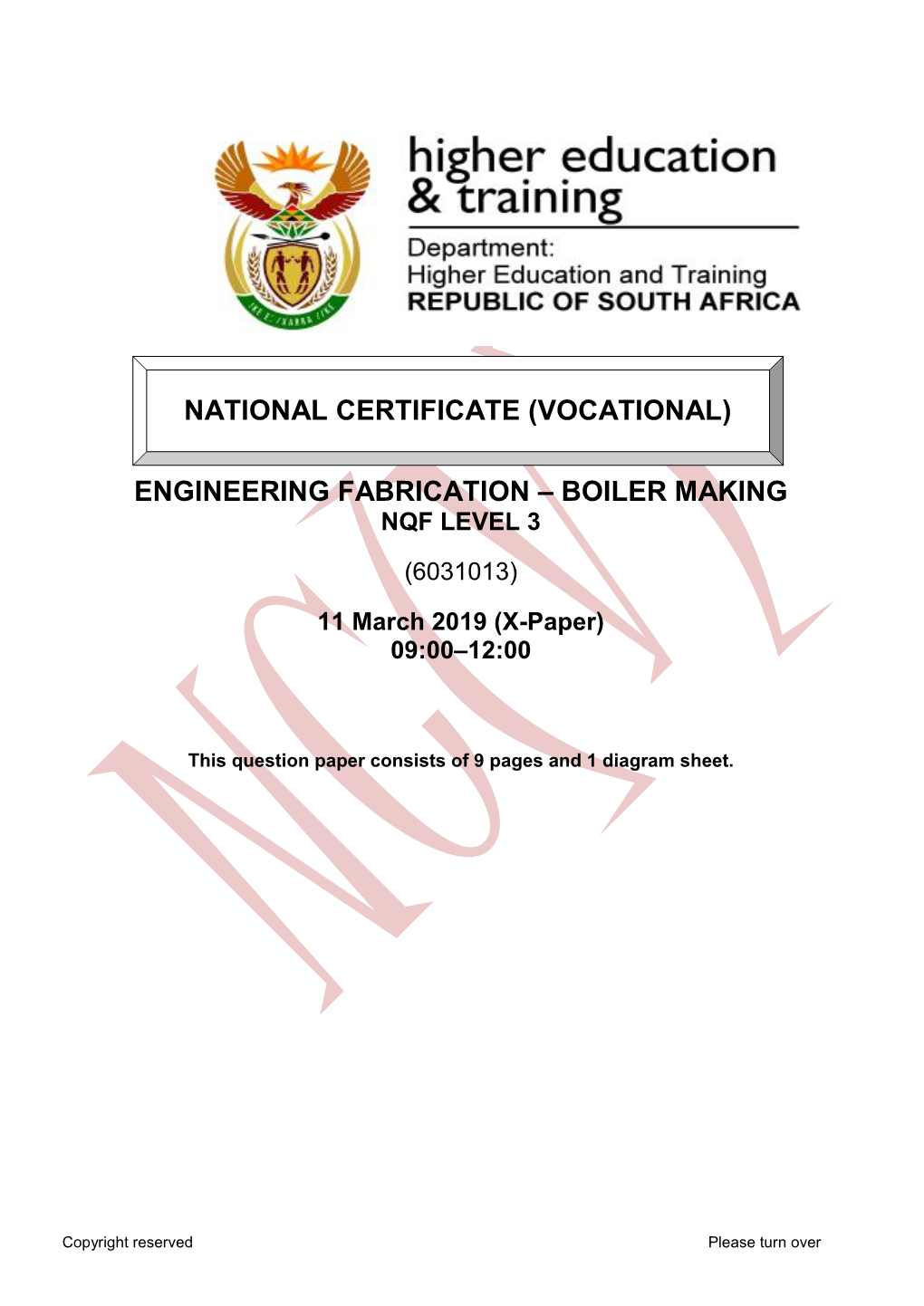 Engineering Fabrication – Boiler Making National