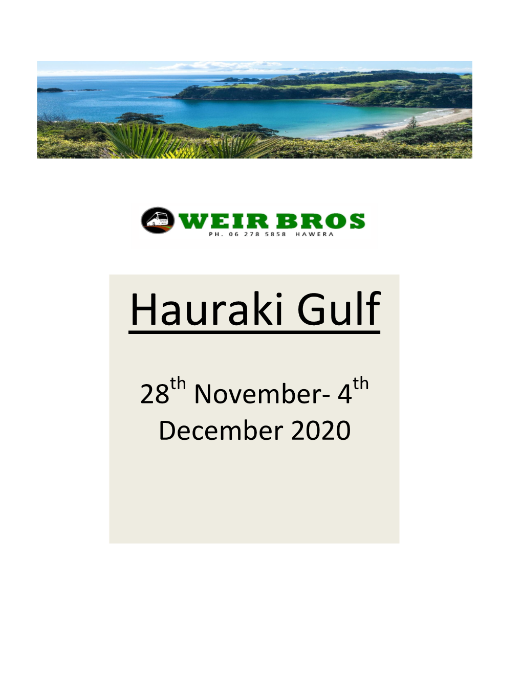 Hauraki Gulf