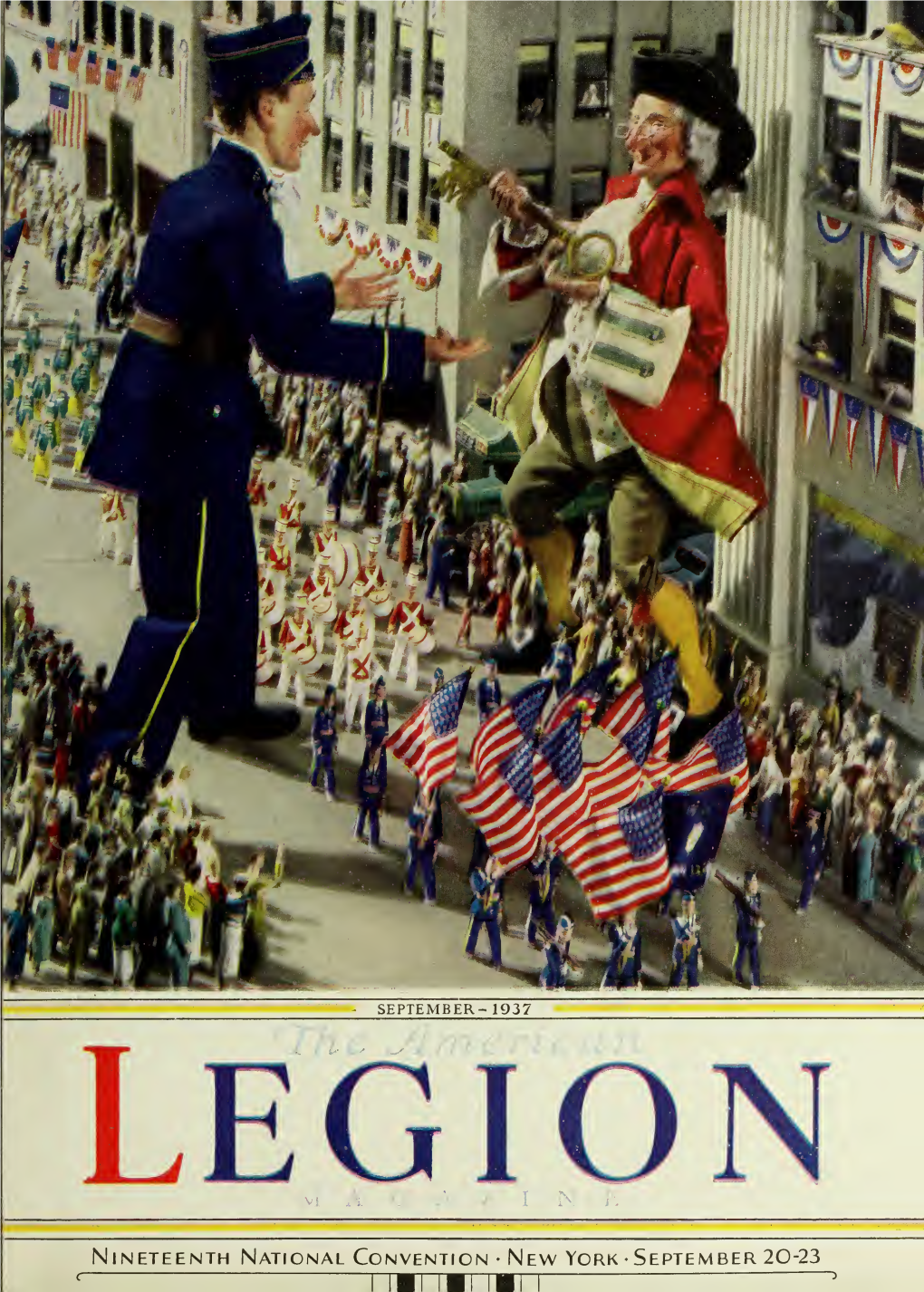 The American Legion Magazine [Volume 23, No. 3 (September 1937)]