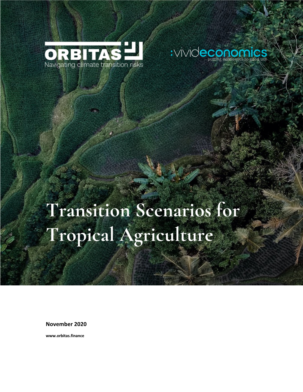 Transition Scenarios for Tropical Agriculture