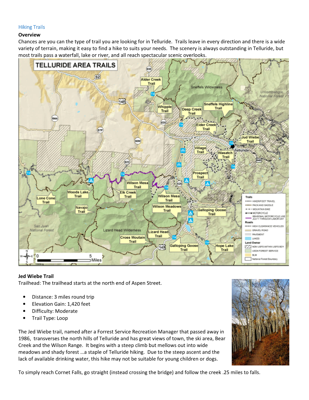 Hiking Trails Hiking Trails Overview Chances Are You