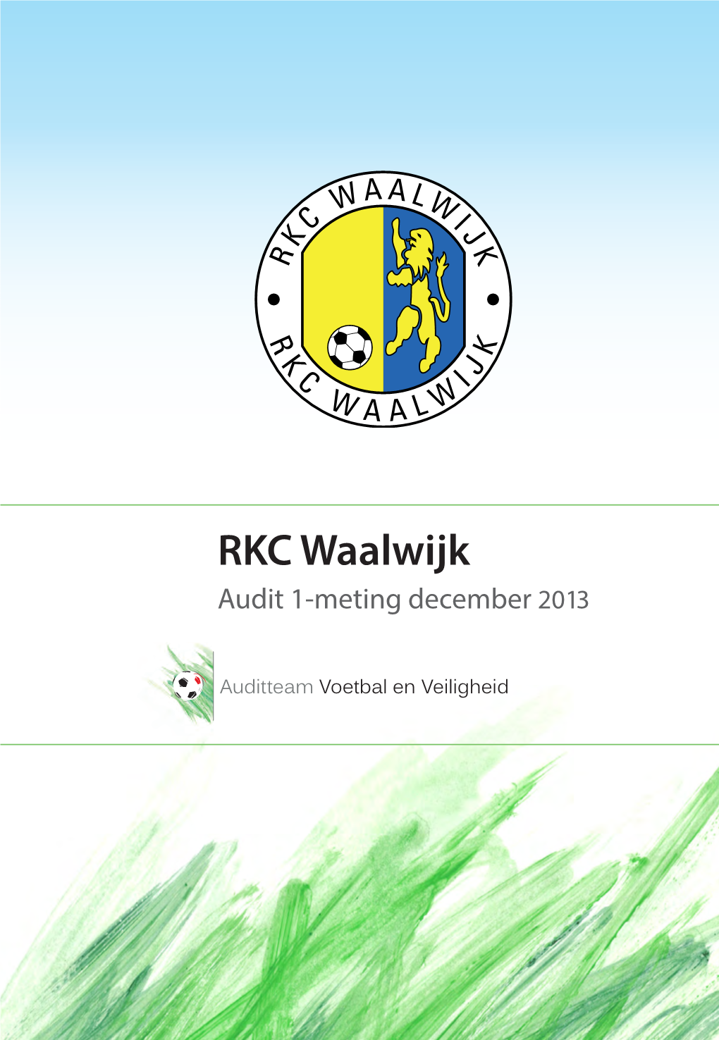 Audit RKC Waalwijk (1-Meting)
