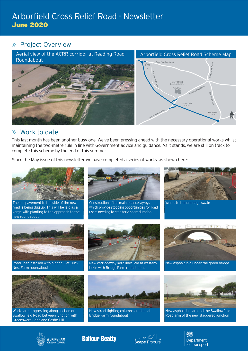Arborfield Cross Relief Road Newsletter June 2020