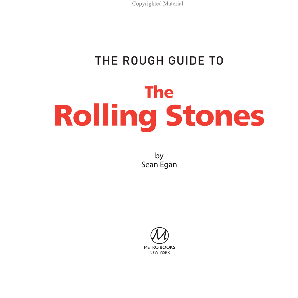 The Rough Guide to the Rolling Stones