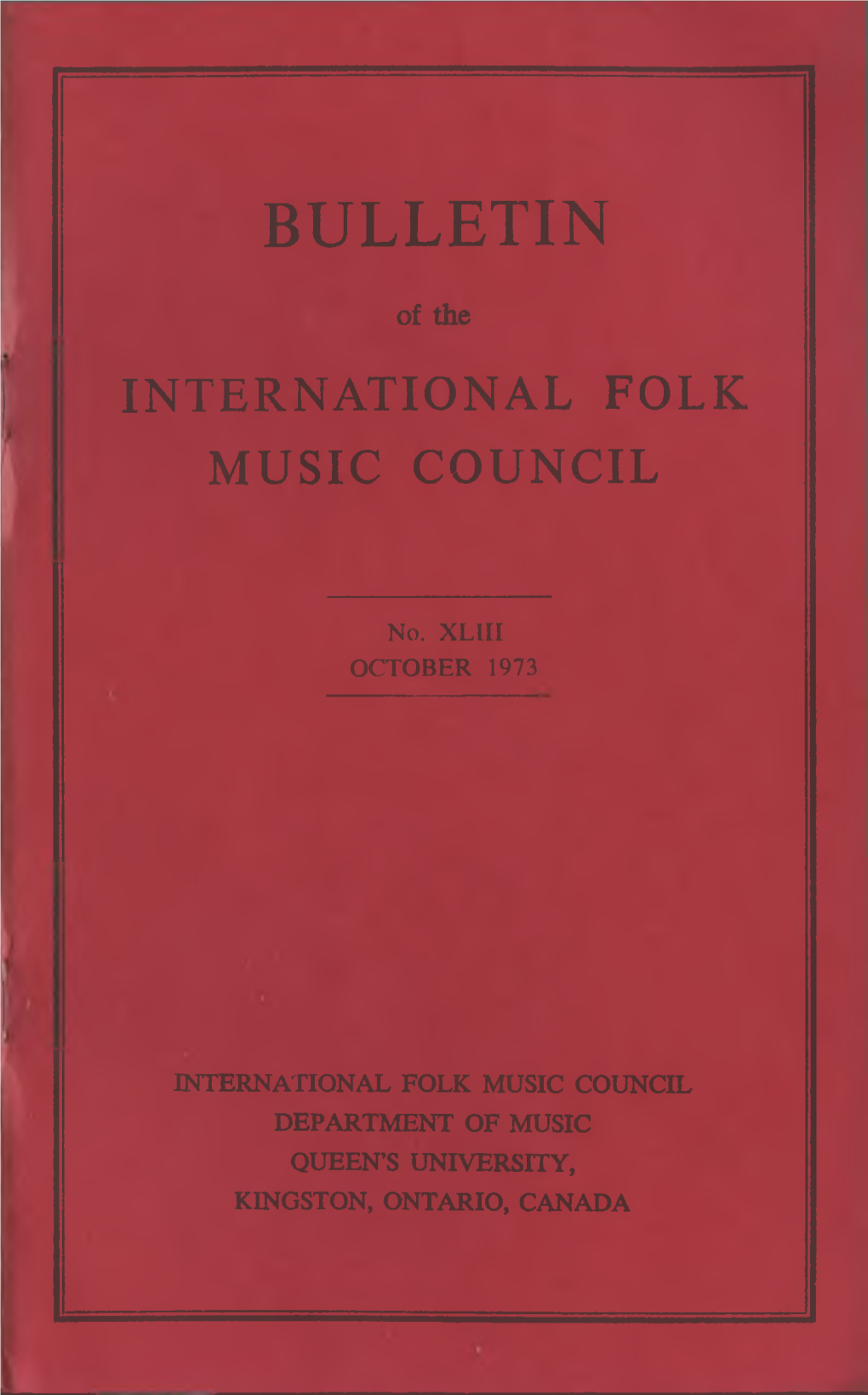 International Folk Music Council