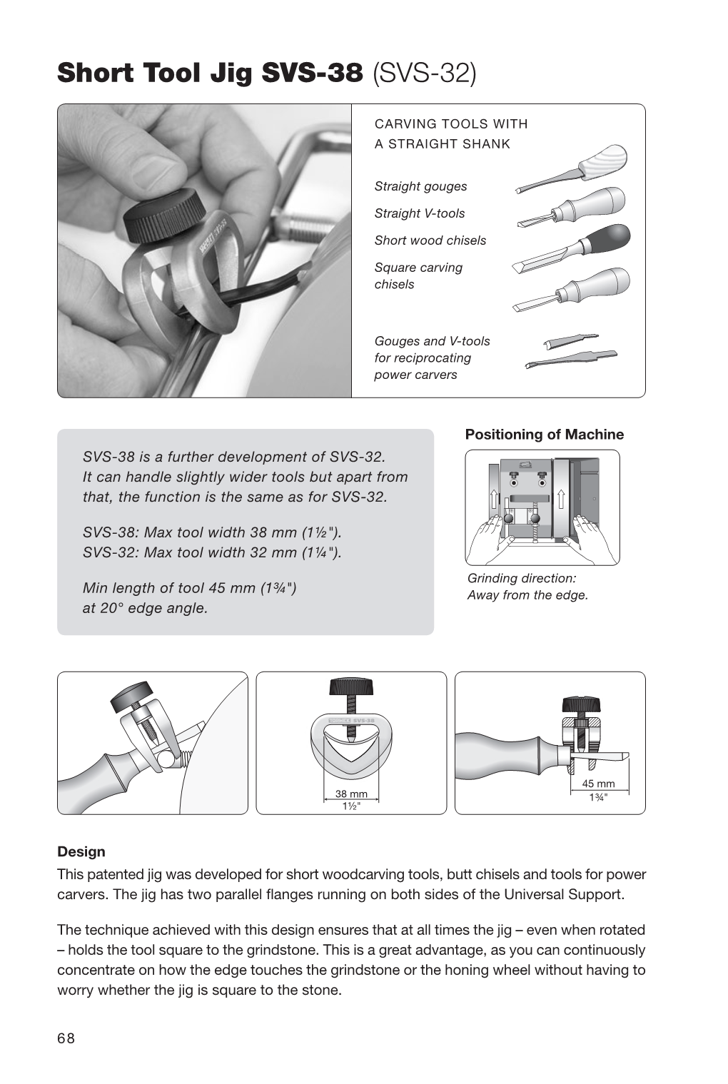 Short Tool Jig SVS-38 (SVS-32)