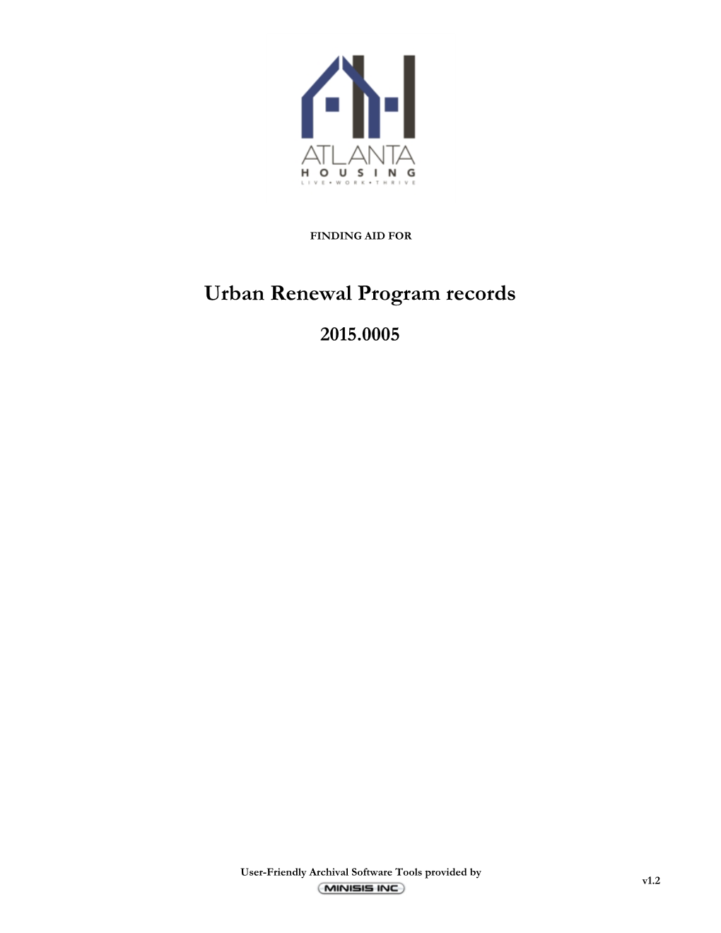 2015.0005 Urban Renewal Program Records