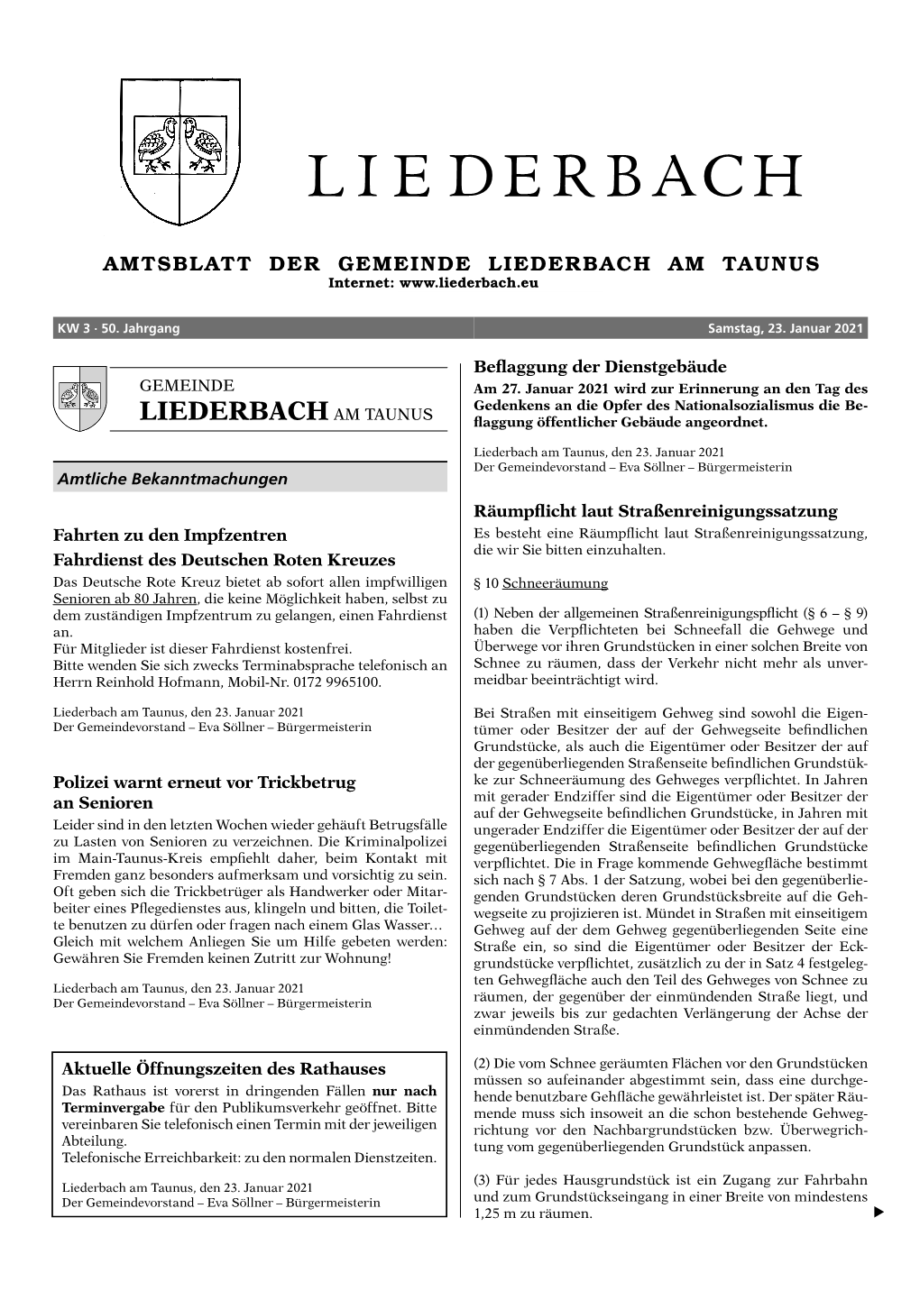 Liederbach Liederbach