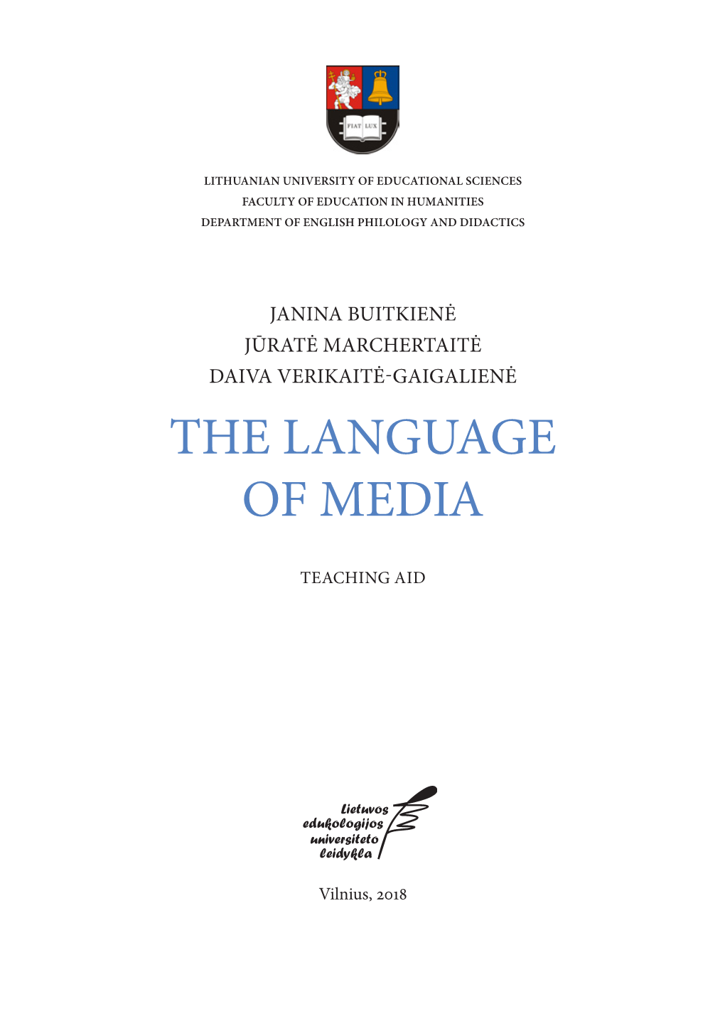 The Language of Media