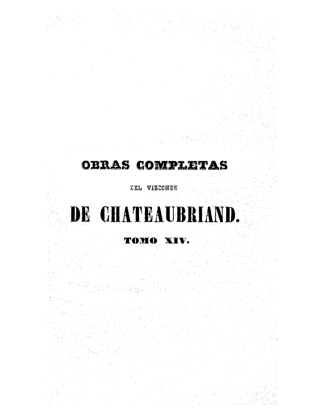 De Chateaubriand