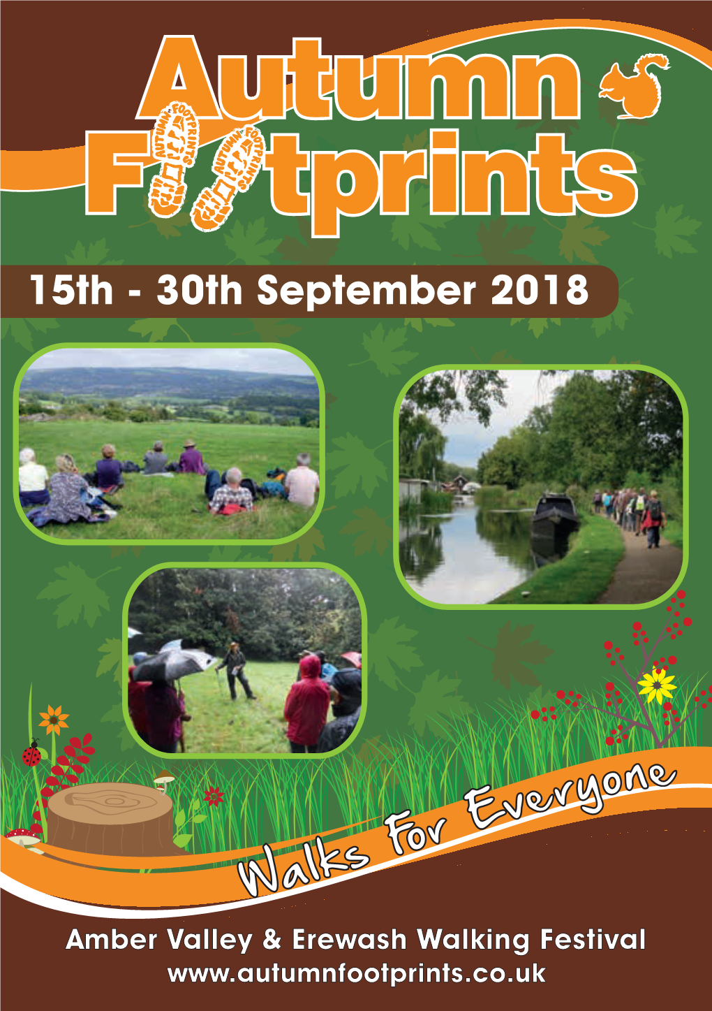 Autumn Footprints Walking Festival 2018 Booklet