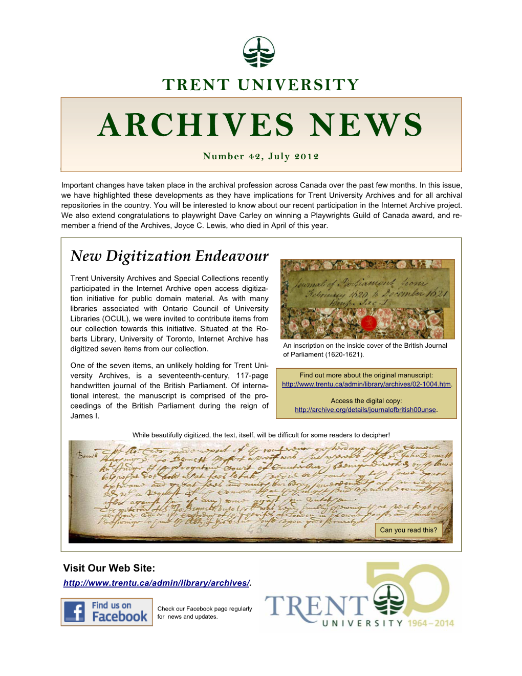 Archives News