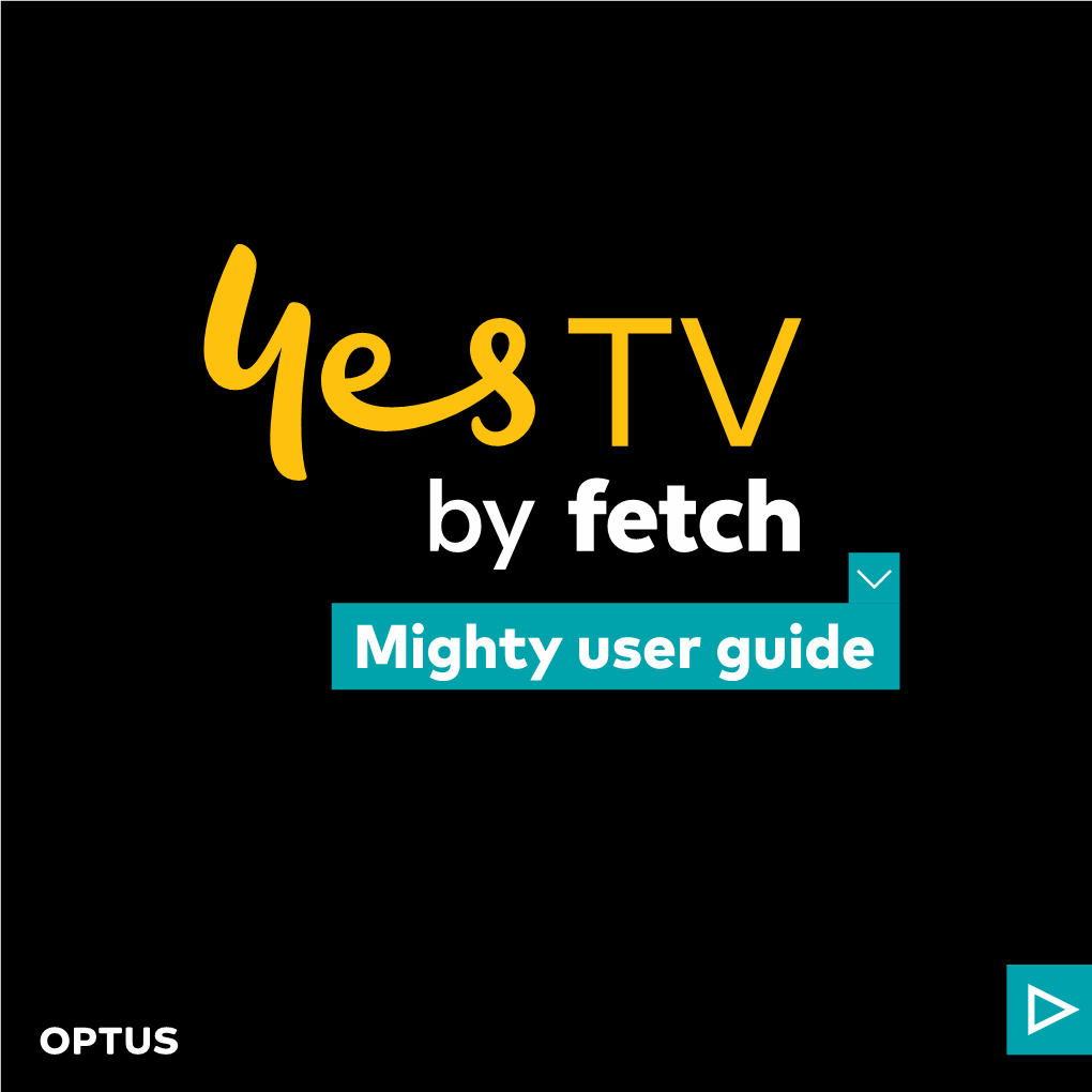 Mighty User Guide Contents