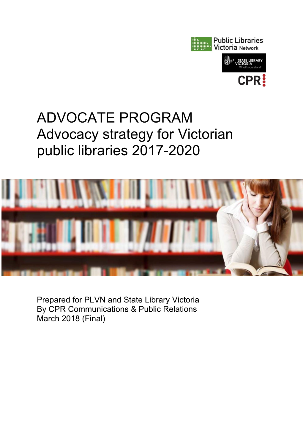 ADVOCATE Public Libraries Advocacy Strategy