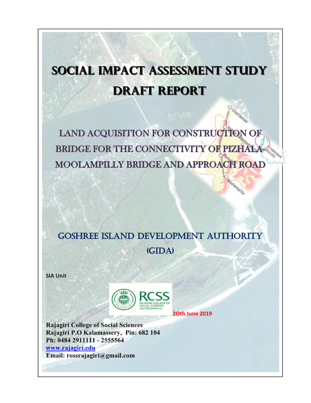 SOCIAL IMPACT ASSESSMENT STUDY Draft REPORT