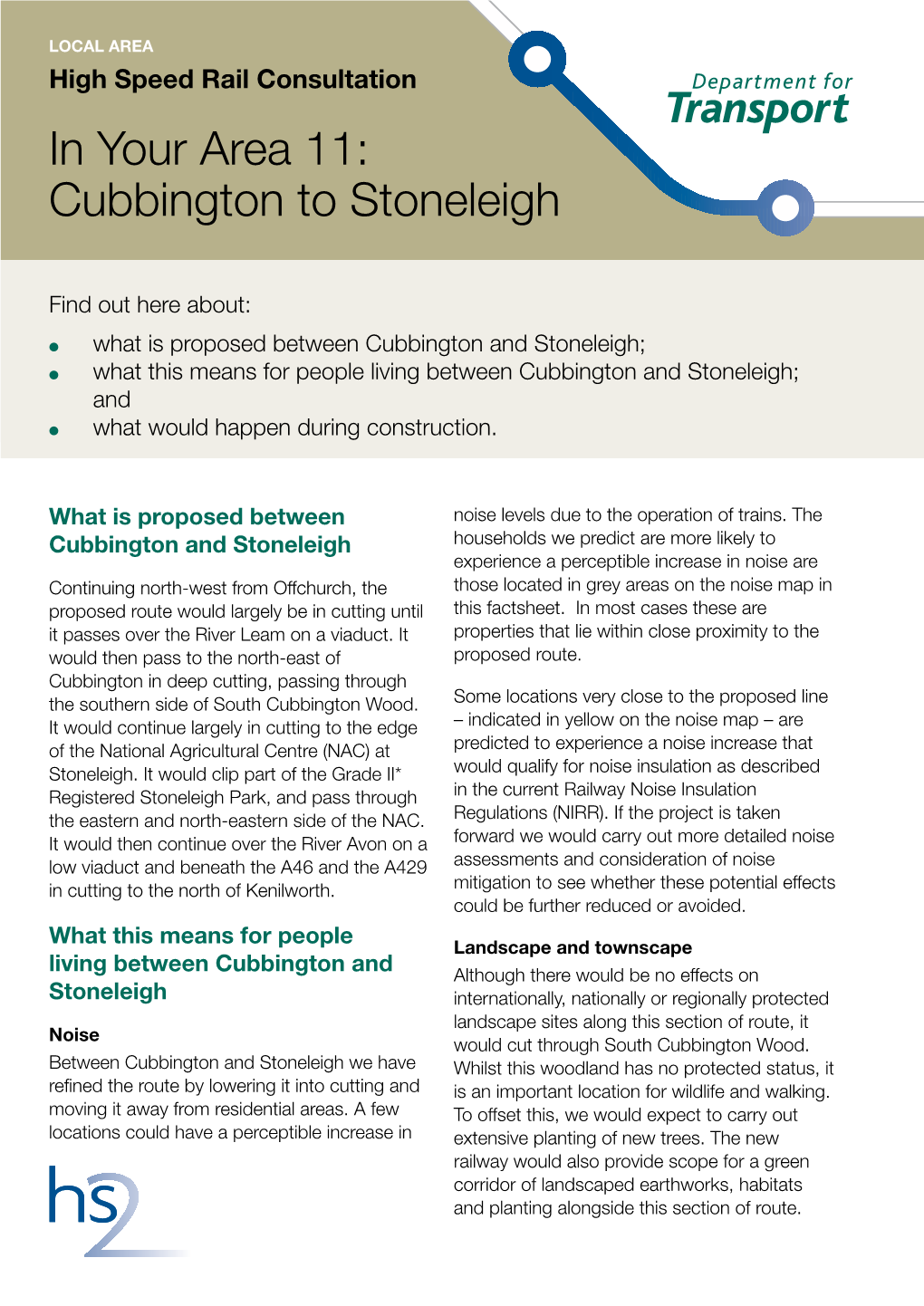 In Your Area 11: Cubbington to Stoneleigh