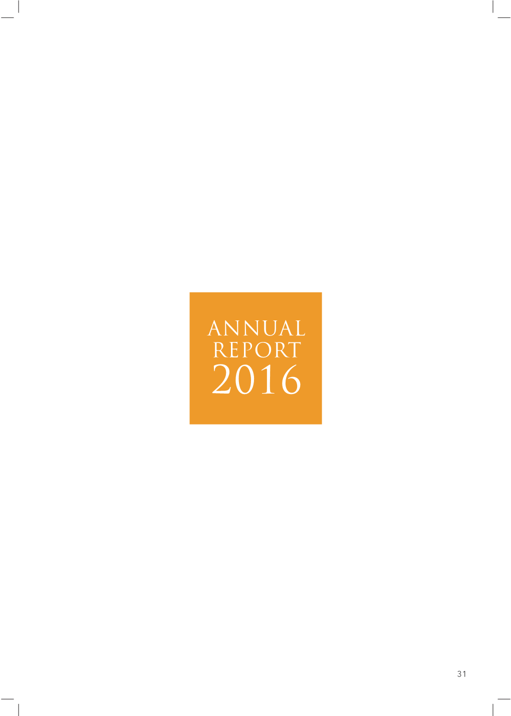 Annual Report 2016