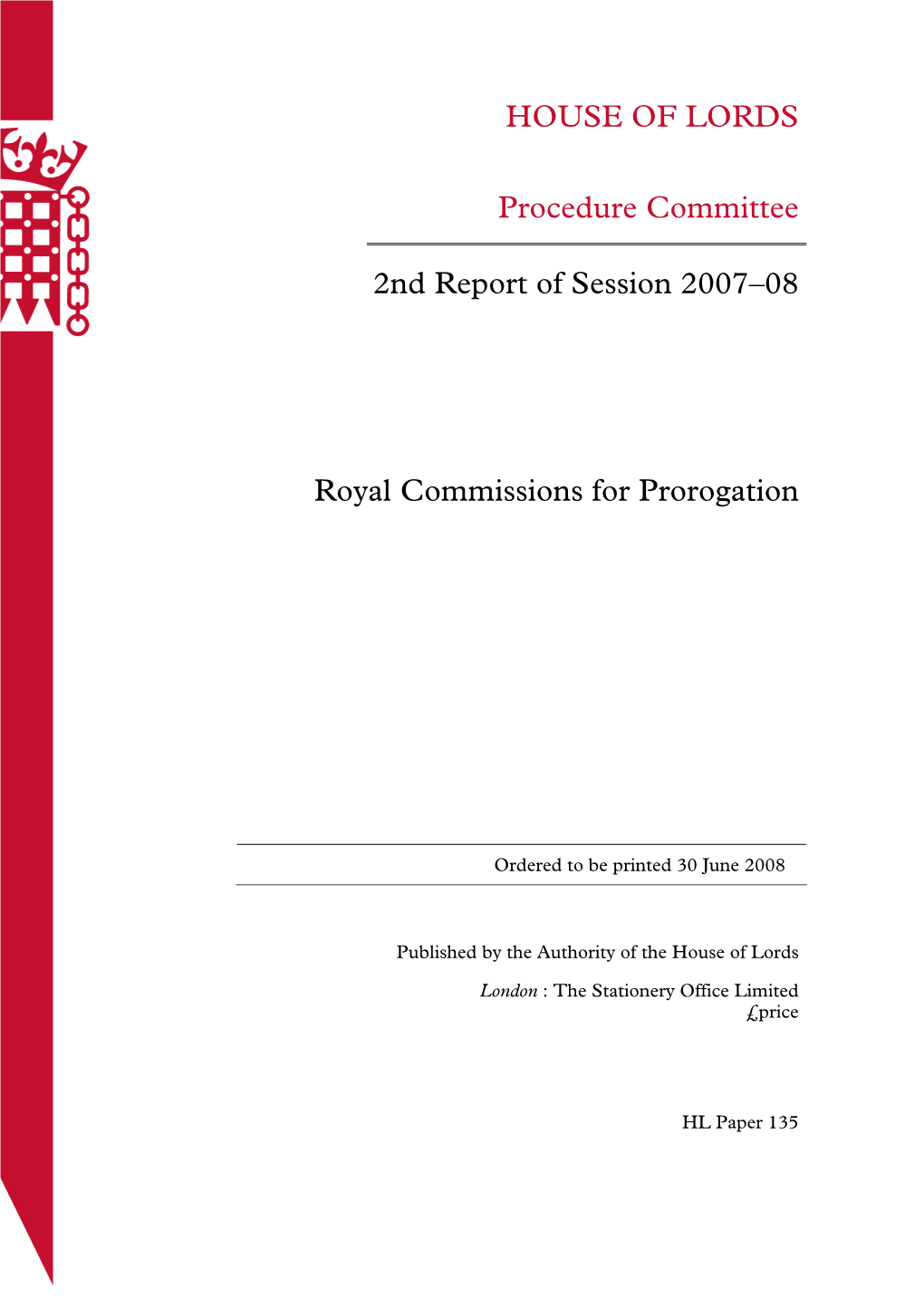 Committee Report