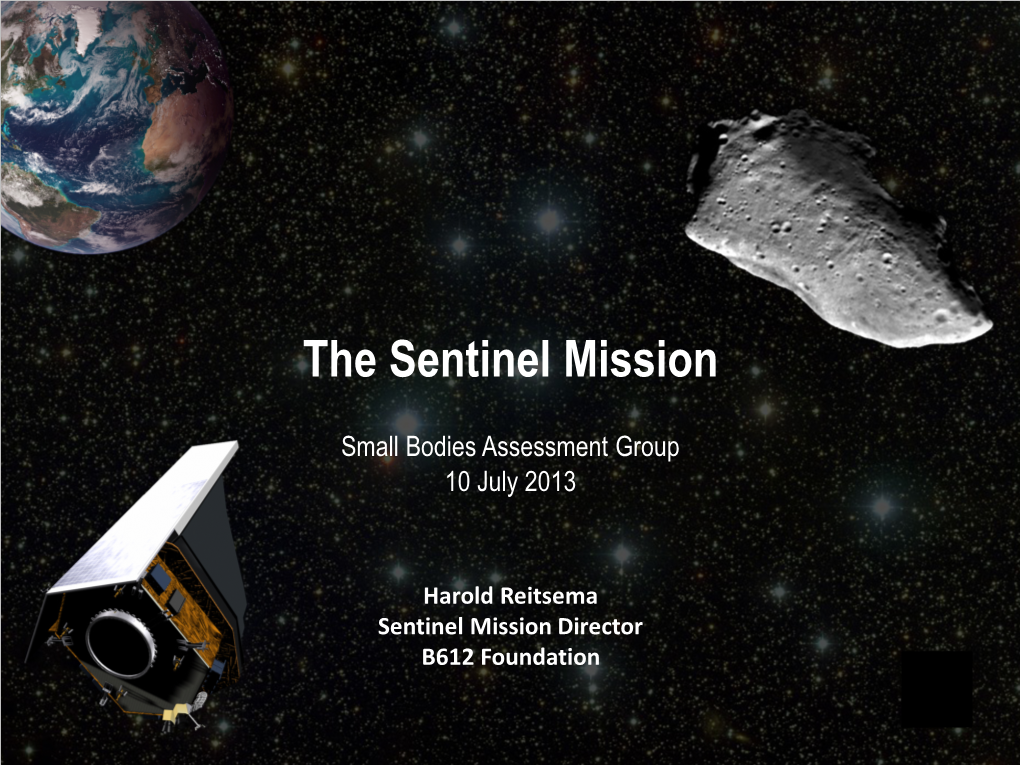 The Sentinel Mission