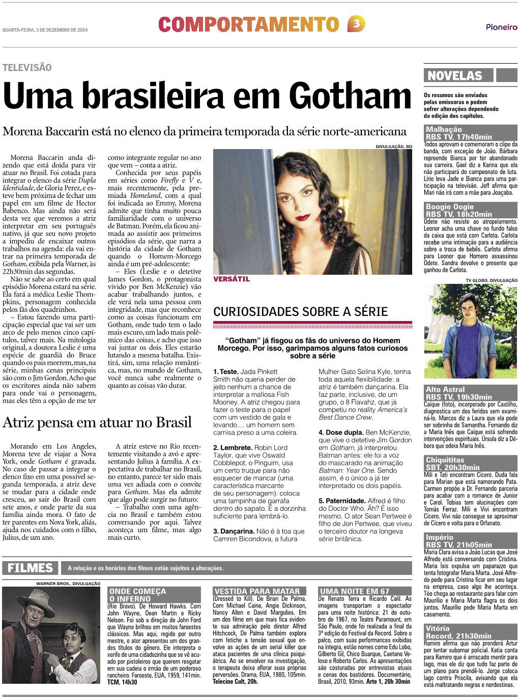 Uma Brasileira Em Gotham Sofrer Alterações Dependendo Da Edição Dos Capítulos