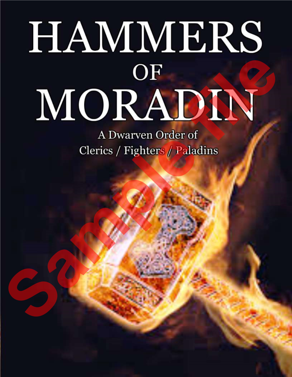 Hammers of Moradin Feat – Warhammer Throw Cleric – Guardian Domain Fighter – Dwarven Defender Paladin – Oath of Aegis