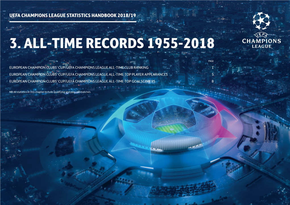 3. All-Time Records 1955-2018