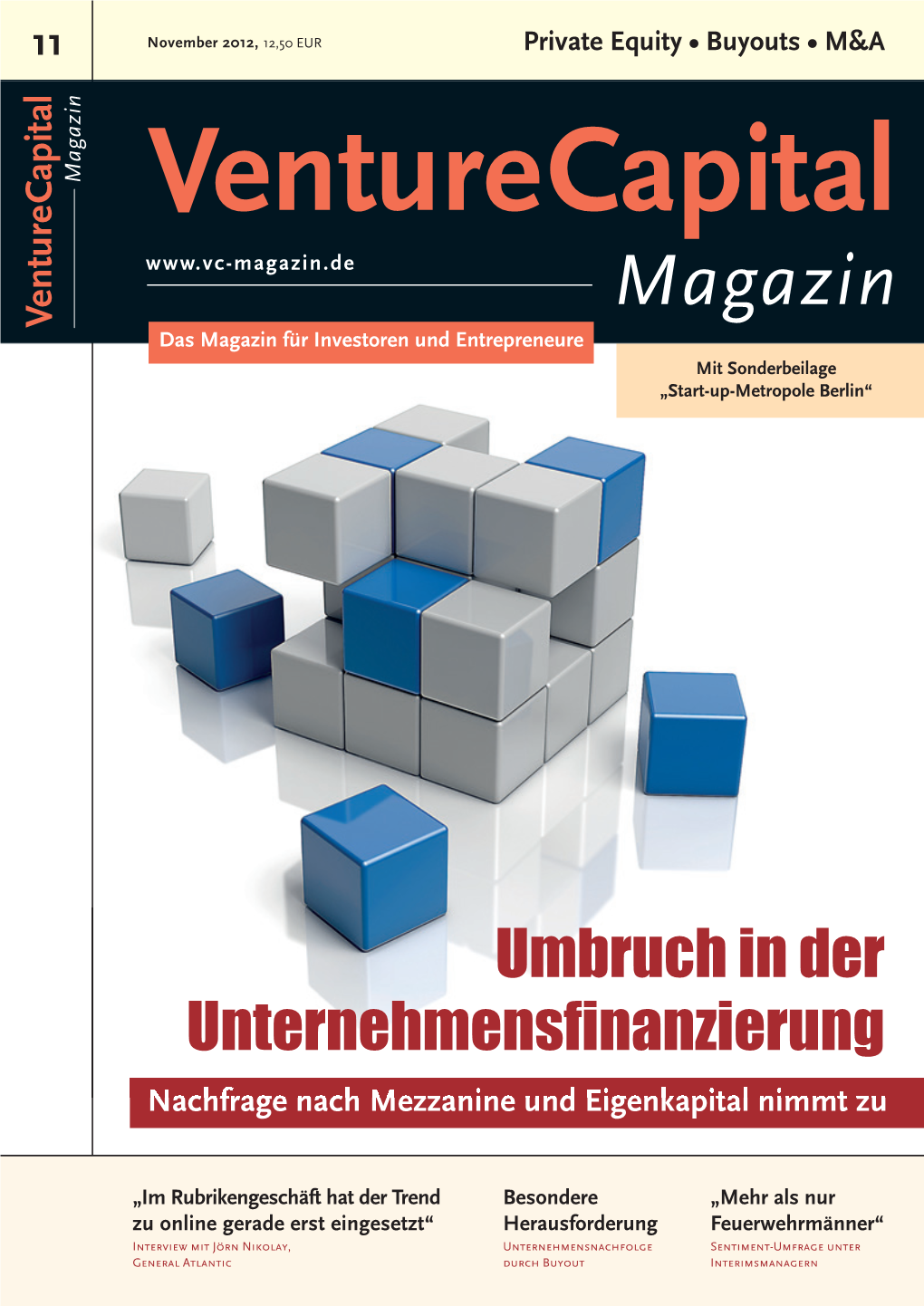 Venturecapital Magazin Venturecapital Das Magazin Für Investoren Und Entrepreneure Mit Sonderbeilage „Start-Up-Metropole Berlin“