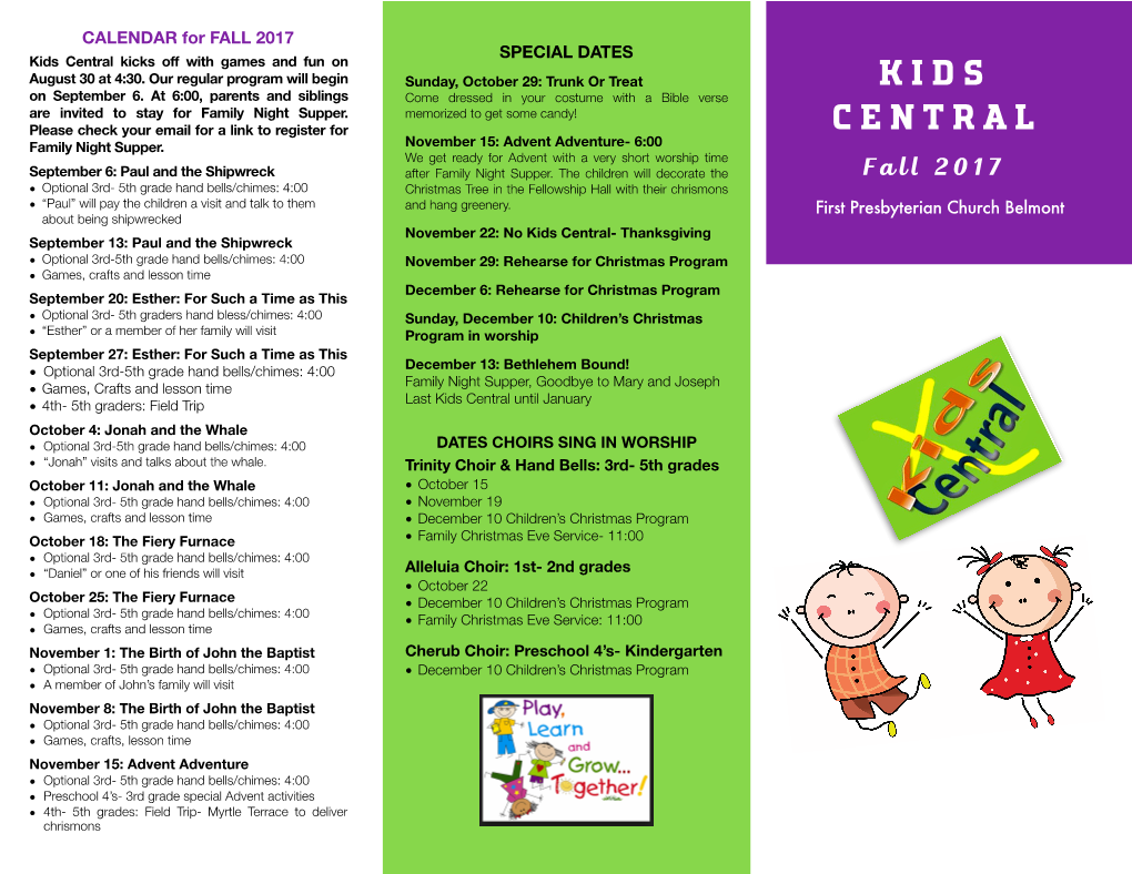 Kids Central 2017 Fall.Pages