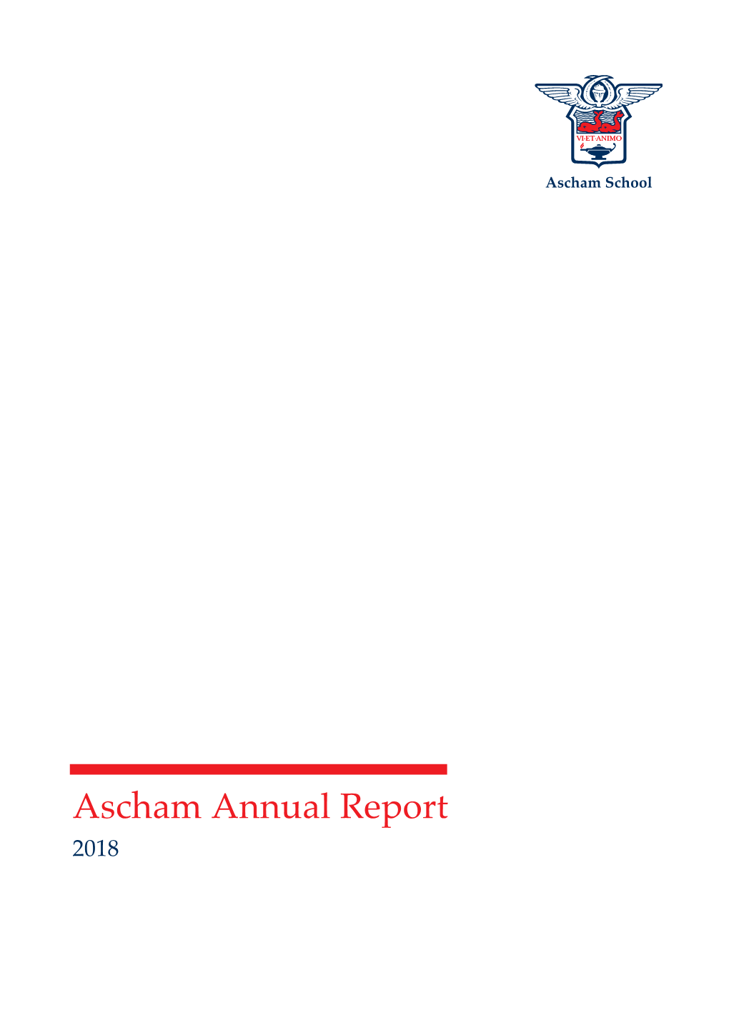 Ascham Annual Report 2018