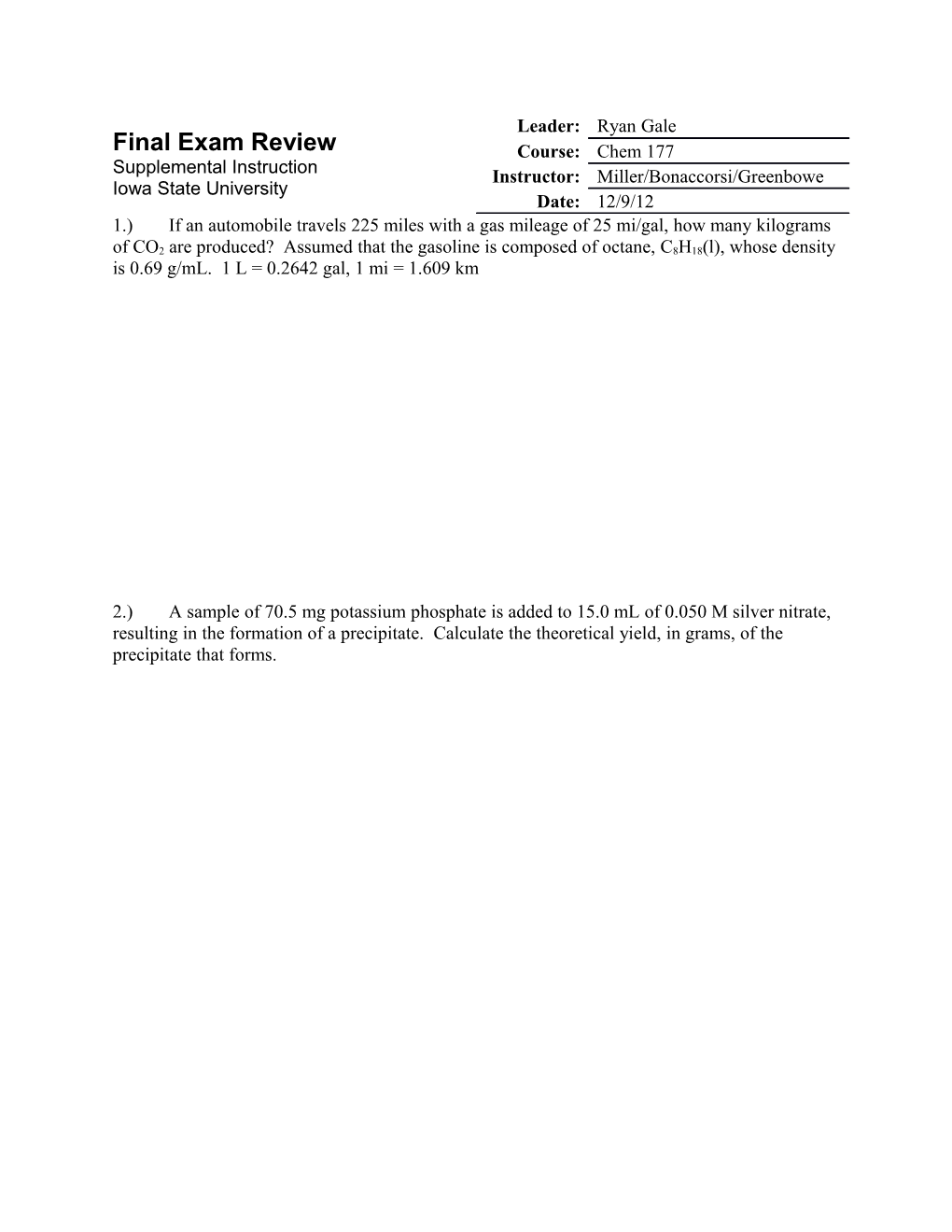 B.) Consider the Metal Oxides Whose Enthalpies of Formation (Kj/Mol) Are Below