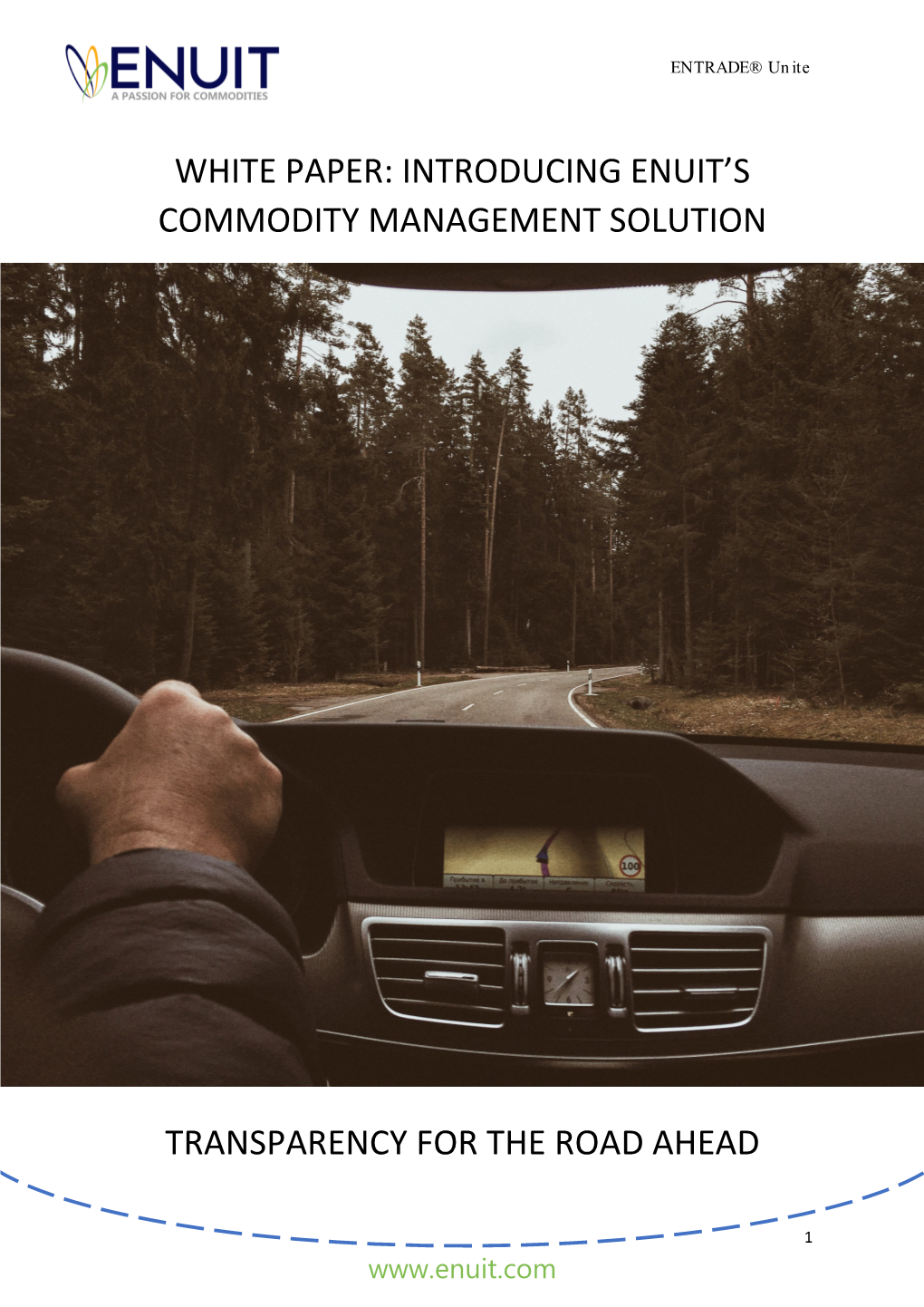 White Paper: Introducing Enuit's Commodity Management Solution