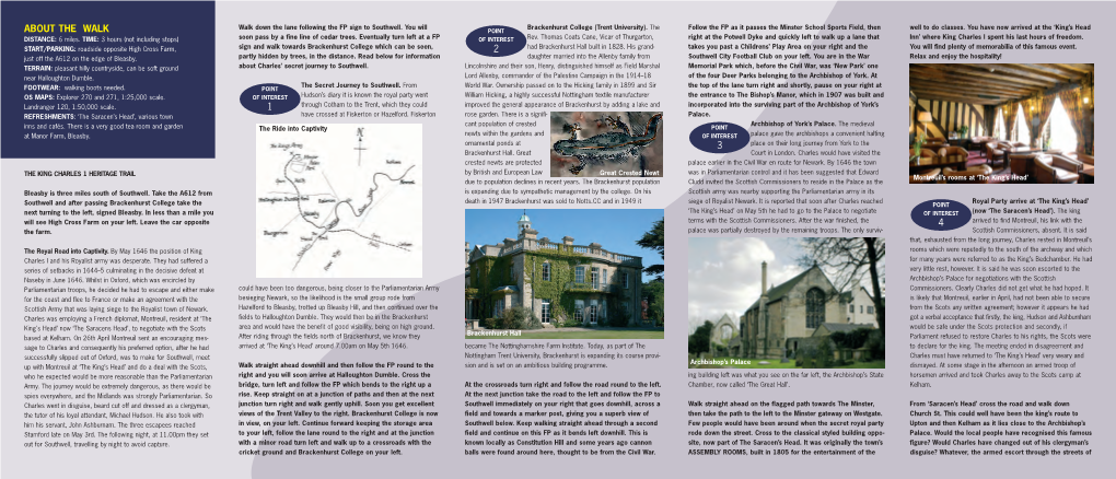 The King Charles I Heritage Trail